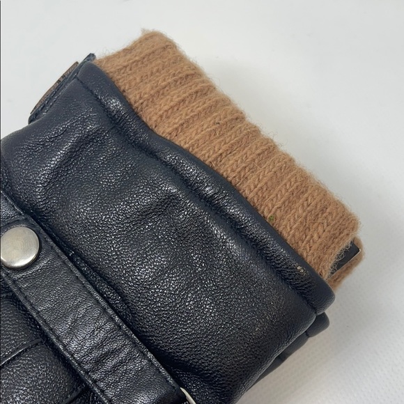 Noos Shop Goat Leather Gloves Lined w/ Camel Wool - Picture 3 of 5